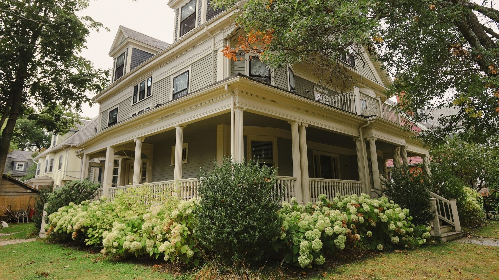 Residential lawn care property